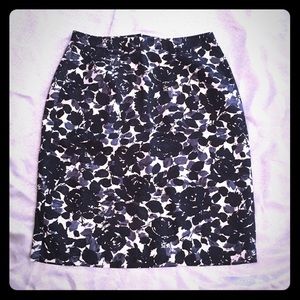 J. Crew 100%silk pencil skirt